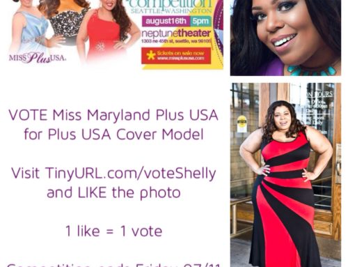 VOTE FOR ME in the Plus USA Cover Model Competitions